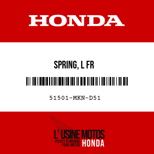 image de 51501-MKN-D51 SPRING, L FR