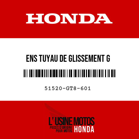image de 51520-GT8-601 ENS TUYAU DE GLISSEMENT G