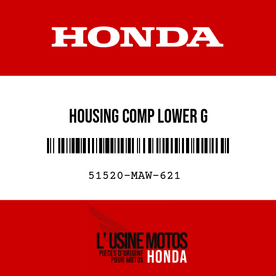 image de 51520-MAW-621 HOUSING COMP LOWER G