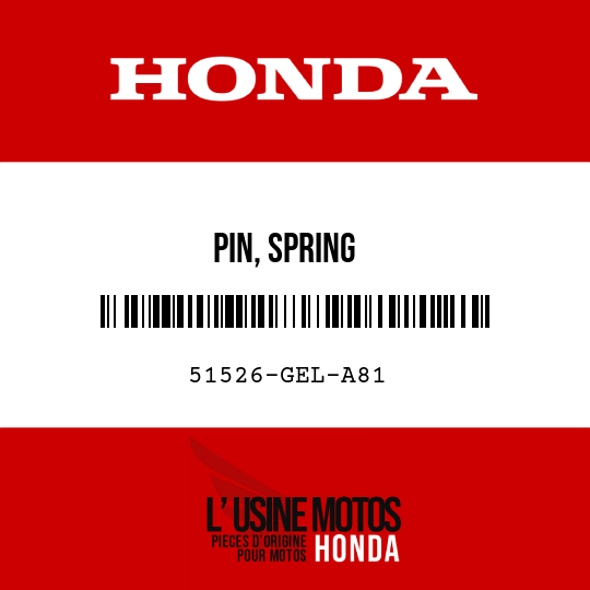 image de 51526-GEL-A81 PIN, SPRING