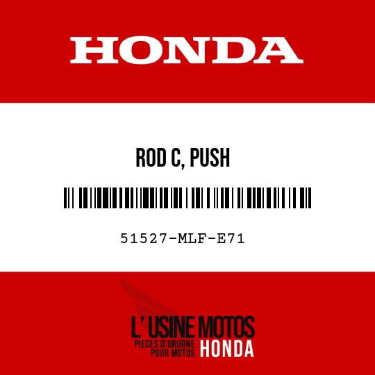 image de 51527-MLF-E71 ROD C, PUSH