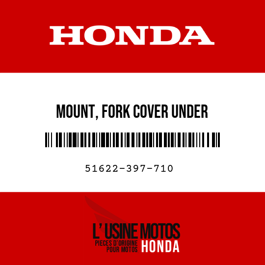 image de 51622-397-710 MOUNT, FORK COVER UNDER