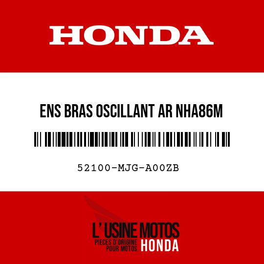 image de 52100-MJG-A00ZB ENS BRAS OSCILLANT AR NHA86M