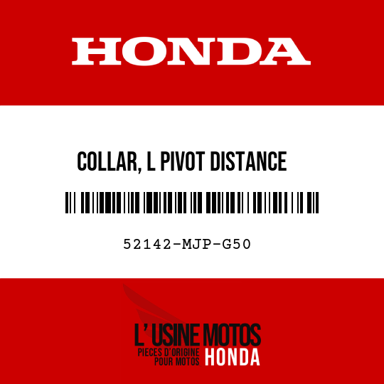 image de 52142-MJP-G50 COLLAR, L PIVOT DISTANCE