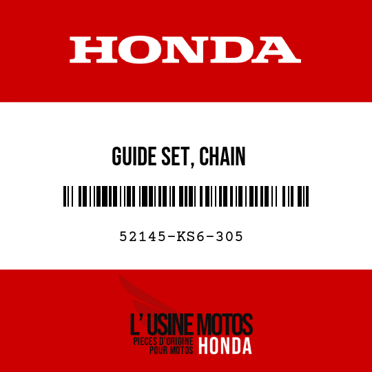 image de 52145-KS6-305 GUIDE SET, CHAIN