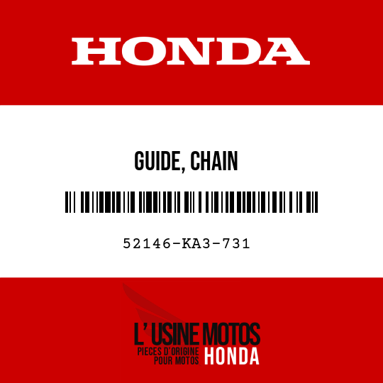 image de 52146-KA3-731 GUIDE, CHAIN