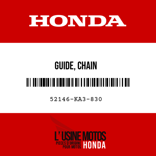 image de 52146-KA3-830 GUIDE, CHAIN