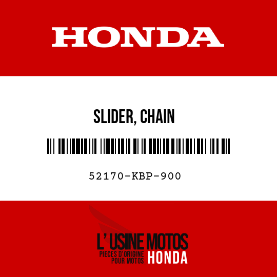 image de 52170-KBP-900 SLIDER, CHAIN