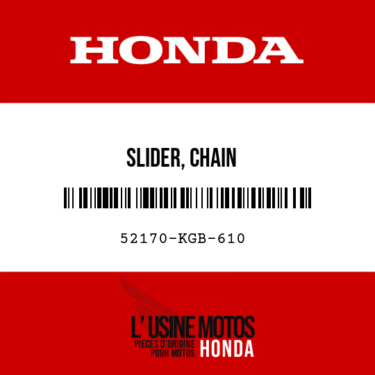 image de 52170-KGB-610 SLIDER, CHAIN