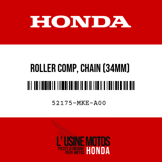 image de 52175-MKE-A00 ROLLER COMP, CHAIN (34MM)