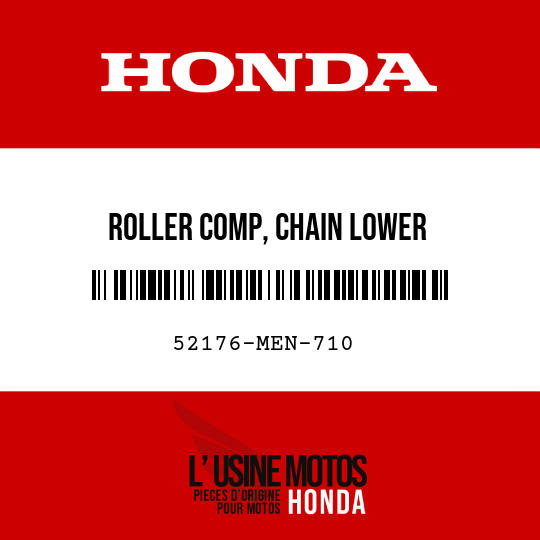 image de 52176-MEN-710 ROLLER COMP, CHAIN LOWER
