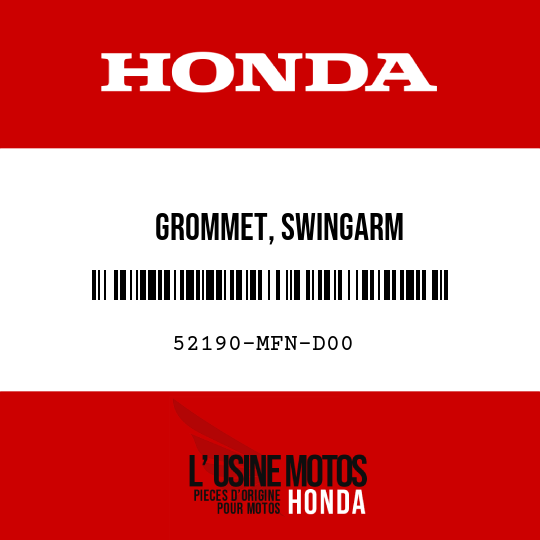 image de 52190-MFN-D00 GROMMET, SWINGARM