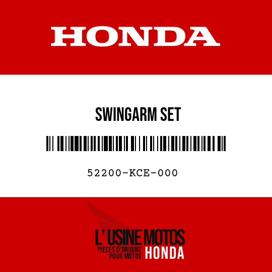image de 52200-KCE-000 SWINGARM SET