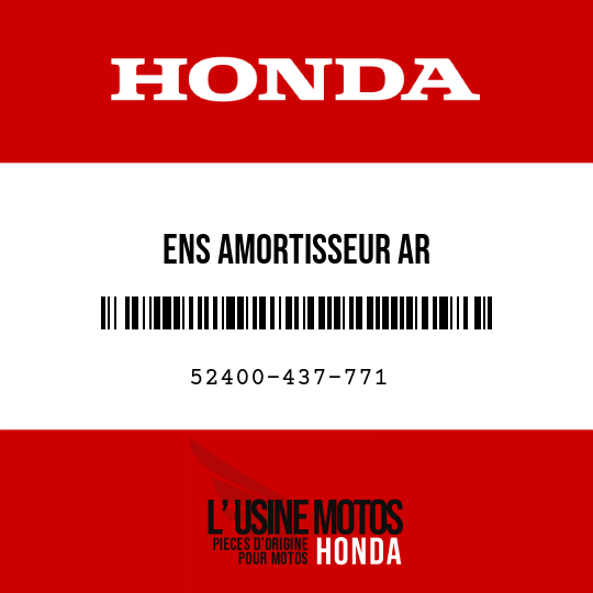 image de 52400-437-771 ENS AMORTISSEUR AR