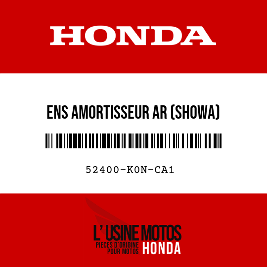 image de 52400-K0N-CA1 ENS AMORTISSEUR AR (SHOWA)