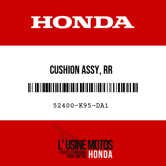 image de 52400-K95-DA1 CUSHION ASSY, RR