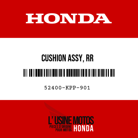 image de 52400-KPP-901 CUSHION ASSY, RR