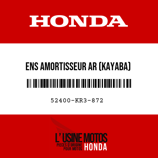 image de 52400-KR3-872 ENS AMORTISSEUR AR (KAYABA)