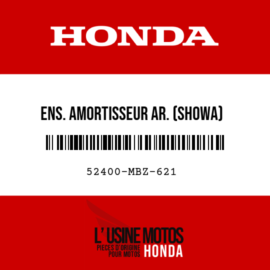 image de 52400-MBZ-621 ENS. AMORTISSEUR AR. (SHOWA)