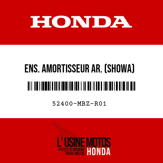 image de 52400-MBZ-R01 ENS. AMORTISSEUR AR. (SHOWA)
