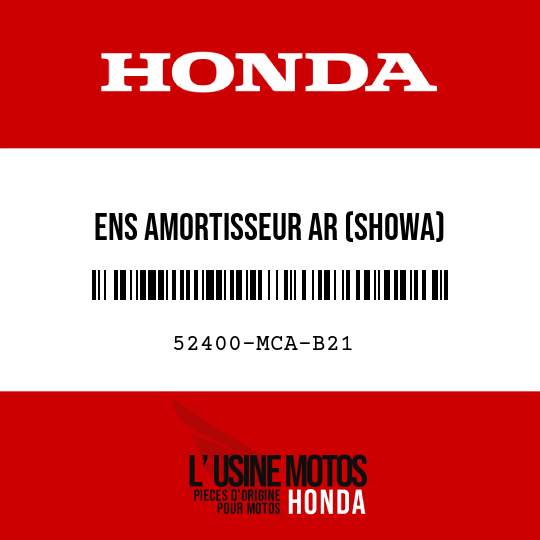 image de 52400-MCA-B21 ENS AMORTISSEUR AR (SHOWA)