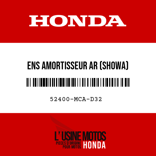 image de 52400-MCA-D32 ENS AMORTISSEUR AR (SHOWA)