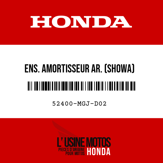 image de 52400-MGJ-D02 ENS. AMORTISSEUR AR. (SHOWA)