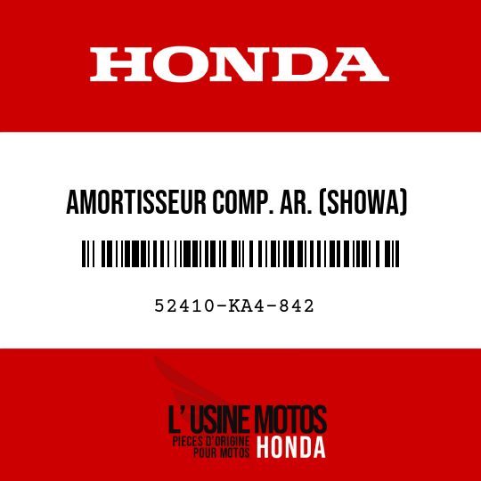 image de 52410-KA4-842 AMORTISSEUR COMP. AR. (SHOWA)