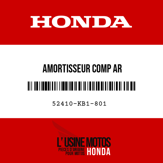 image de 52410-KB1-801 AMORTISSEUR COMP AR