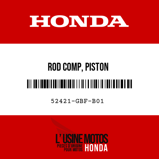 image de 52421-GBF-B01 ROD COMP, PISTON