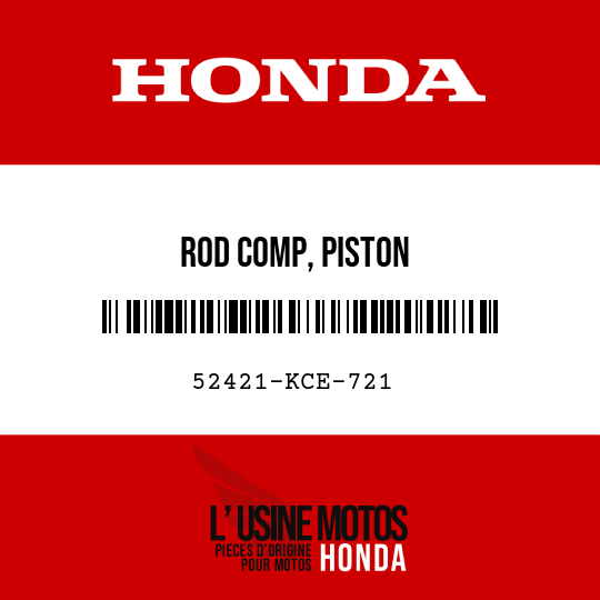 image de 52421-KCE-721 ROD COMP, PISTON