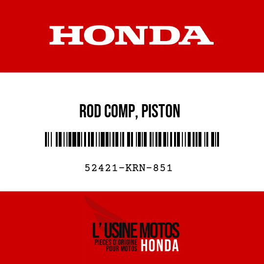 image de 52421-KRN-851 ROD COMP, PISTON