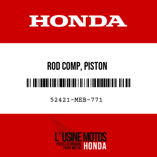 image de 52421-MEB-771 ROD COMP, PISTON