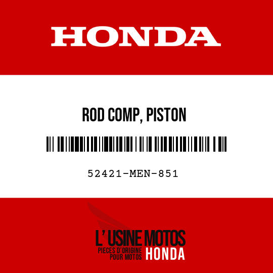 image de 52421-MEN-851 ROD COMP, PISTON