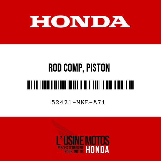 image de 52421-MKE-A71 ROD COMP, PISTON