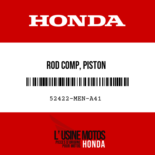 image de 52422-MEN-A41 ROD COMP, PISTON