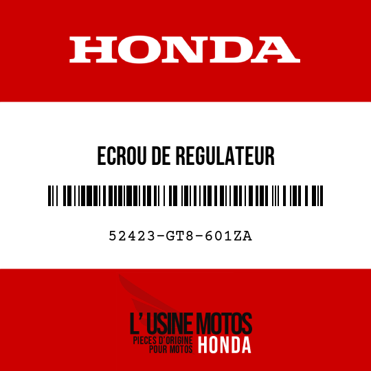 image de 52423-GT8-601ZA ECROU DE REGULATEUR