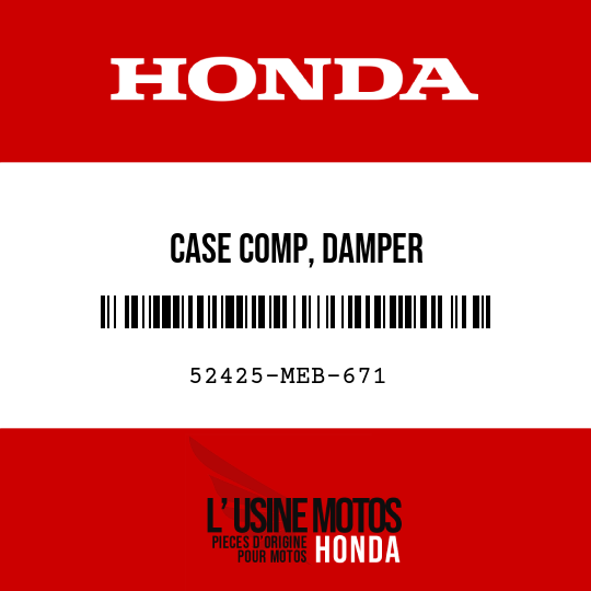 image de 52425-MEB-671 CASE COMP, DAMPER