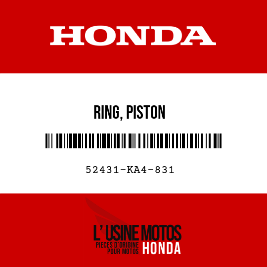 image de 52431-KA4-831 RING, PISTON