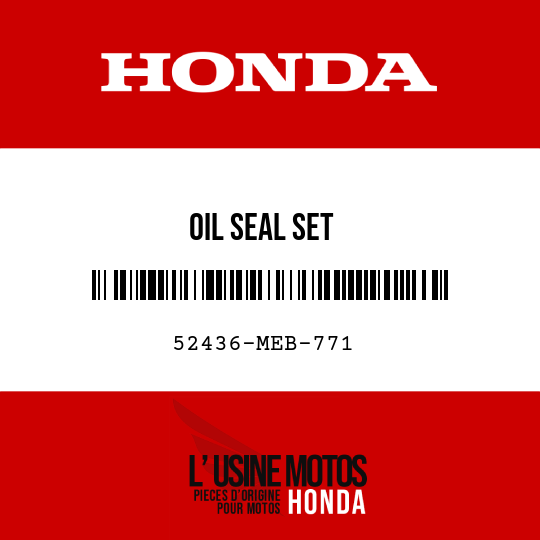 image de 52436-MEB-771 OIL SEAL SET
