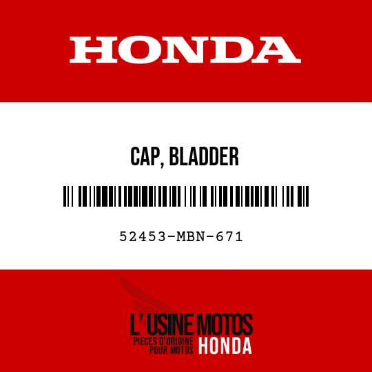 image de 52453-MBN-671 CAP, BLADDER