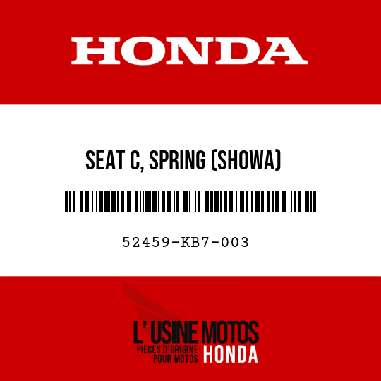 image de 52459-KB7-003 SEAT C, SPRING (SHOWA)