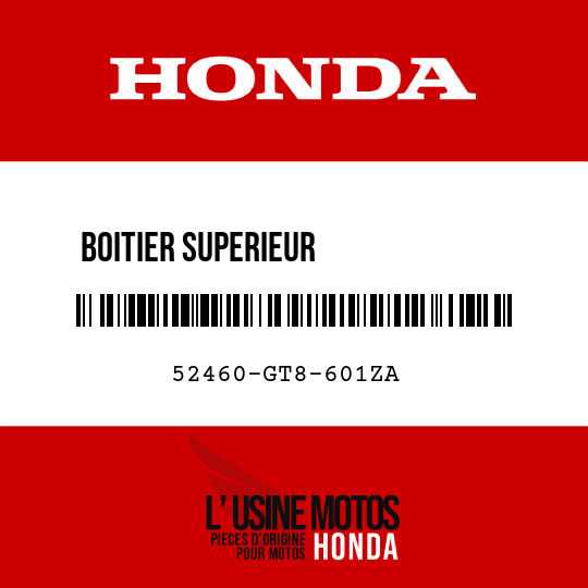 image de 52460-GT8-601ZA BOITIER SUPERIEUR             D'AMORTISSEUR AR () NH261R