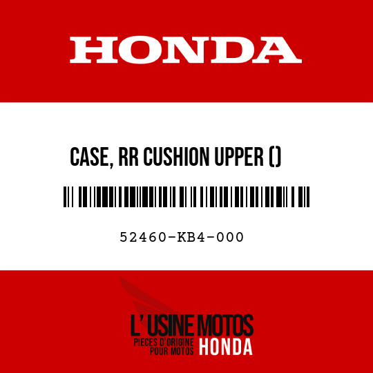 image de 52460-KB4-000 CASE, RR CUSHION UPPER ()