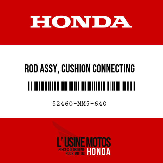 image de 52460-MM5-640 ROD ASSY, CUSHION CONNECTING