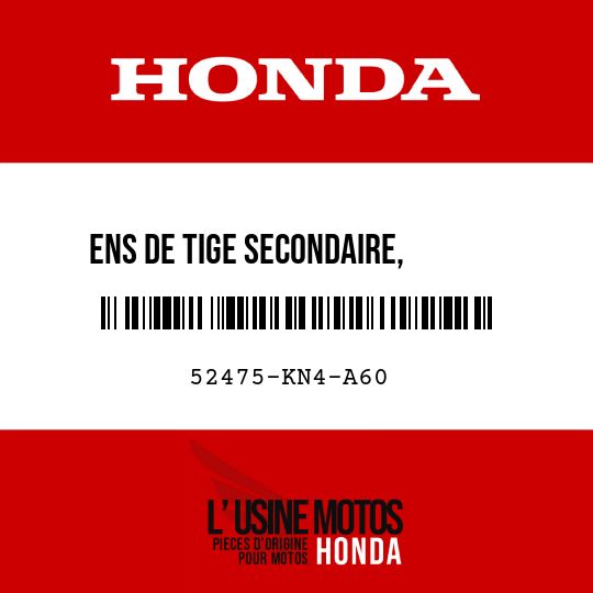 image de 52475-KN4-A60 ENS DE TIGE SECONDAIRE,      COUSSIN CONNEXION
