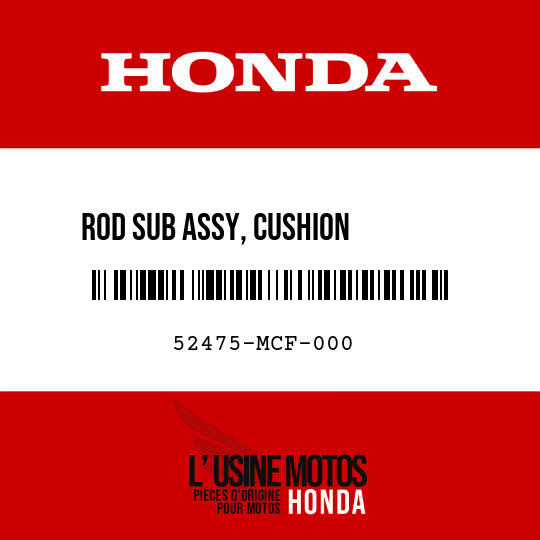 image de 52475-MCF-000 ROD SUB ASSY, CUSHION        CONNECTING