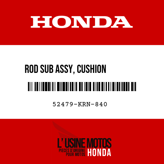 image de 52479-KRN-840 ROD SUB ASSY, CUSHION        CONNECTING