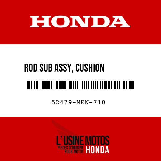 image de 52479-MEN-710 ROD SUB ASSY, CUSHION        CONNECTING