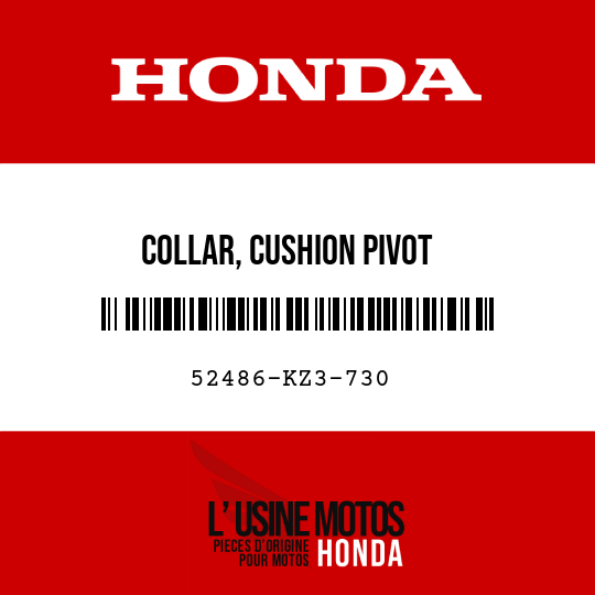 image de 52486-KZ3-730 COLLAR, CUSHION PIVOT